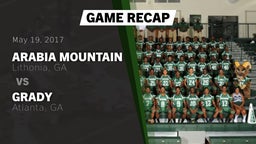 Recap: Arabia Mountain  vs. Grady  2017