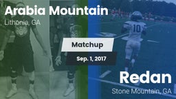 Matchup: Arabia Mountain vs. Redan  2017