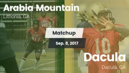 Matchup: Arabia Mountain vs. Dacula  2017