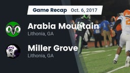 Recap: Arabia Mountain  vs. Miller Grove  2017