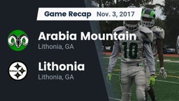 Recap: Arabia Mountain  vs. Lithonia  2017