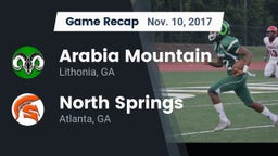 Recap: Arabia Mountain  vs. North Springs  2017