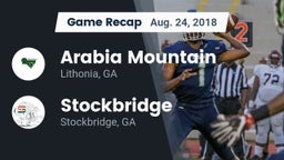 Recap: Arabia Mountain  vs. Stockbridge  2018