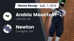 Recap: Arabia Mountain  vs. Newton  2018
