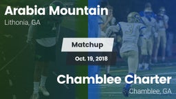 Matchup: Arabia Mountain vs. Chamblee Charter  2018