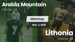 Matchup: Arabia Mountain vs. Lithonia  2018
