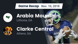 Recap: Arabia Mountain  vs. Clarke Central  2018