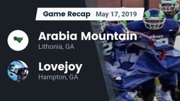 Recap: Arabia Mountain  vs. Lovejoy  2019