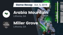 Recap: Arabia Mountain  vs. Miller Grove  2019