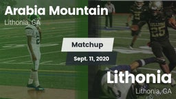 Matchup: Arabia Mountain vs. Lithonia  2020