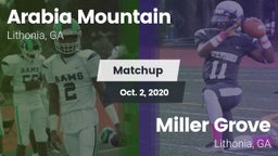 Matchup: Arabia Mountain vs. Miller Grove  2020