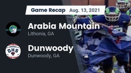 Recap: Arabia Mountain  vs. Dunwoody  2021