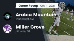 Recap: Arabia Mountain  vs. Miller Grove  2021