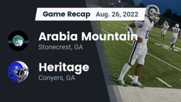Recap: Arabia Mountain  vs. Heritage  2022