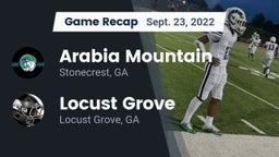 Recap: Arabia Mountain  vs. Locust Grove  2022