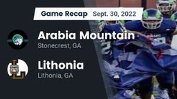 Recap: Arabia Mountain  vs. Lithonia  2022