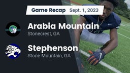 Recap: Arabia Mountain  vs. Stephenson  2023