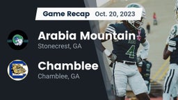 Recap: Arabia Mountain  vs. Chamblee  2023