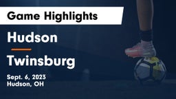 Hudson  vs Twinsburg  Game Highlights - Sept. 6, 2023