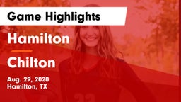 Hamilton  vs Chilton Game Highlights - Aug. 29, 2020