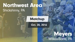 Matchup: Northwest Area High  vs. Meyers  2016