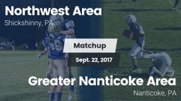 Matchup: Northwest Area High  vs. Greater Nanticoke Area  2017