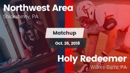 Matchup: Northwest Area High  vs. Holy Redeemer  2018