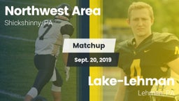 Matchup: Northwest Area High  vs. Lake-Lehman  2019