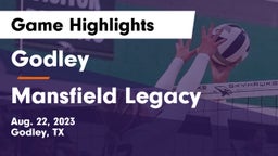 Godley  vs Mansfield Legacy  Game Highlights - Aug. 22, 2023