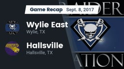 Recap: Wylie East  vs. Hallsville  2017