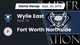 Recap: Wylie East  vs. Fort Worth Northside  2018
