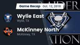 Recap: Wylie East  vs. McKinney North  2018