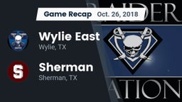 Recap: Wylie East  vs. Sherman  2018