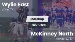 Matchup: Wylie East High vs. McKinney North  2019