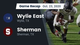 Recap: Wylie East  vs. Sherman  2020