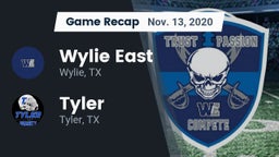 Recap: Wylie East  vs. Tyler  2020