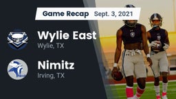 Recap: Wylie East  vs. Nimitz  2021