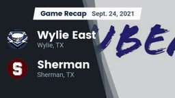 Recap: Wylie East  vs. Sherman  2021