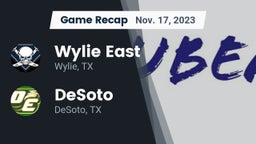 Recap: Wylie East  vs. DeSoto  2023