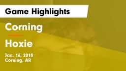 Corning  vs Hoxie  Game Highlights - Jan. 16, 2018