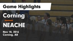 Corning  vs NEACHE Game Highlights - Nov 18, 2016