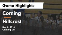 Corning  vs Hillcrest Game Highlights - Dec 8, 2016