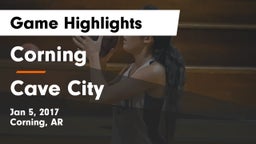 Corning  vs Cave City Game Highlights - Jan 5, 2017