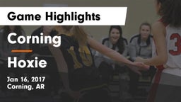 Corning  vs Hoxie Game Highlights - Jan 16, 2017