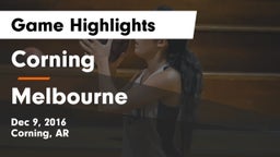 Corning  vs Melbourne Game Highlights - Dec 9, 2016