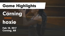 Corning  vs hoxie Game Highlights - Feb 18, 2017