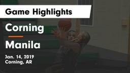 Corning  vs Manila  Game Highlights - Jan. 14, 2019