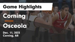 Corning  vs Osceola Game Highlights - Dec. 11, 2023