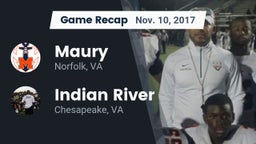 Recap: Maury  vs. Indian River  2017