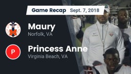 Recap: Maury  vs. Princess Anne  2018